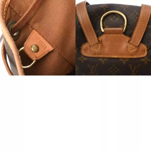LOUIS VUITTON Monogram Montsouris MM Brown M51136 backpack - Picture 12 of 12